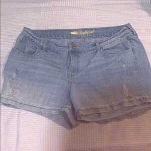 Old navy light jean shorts